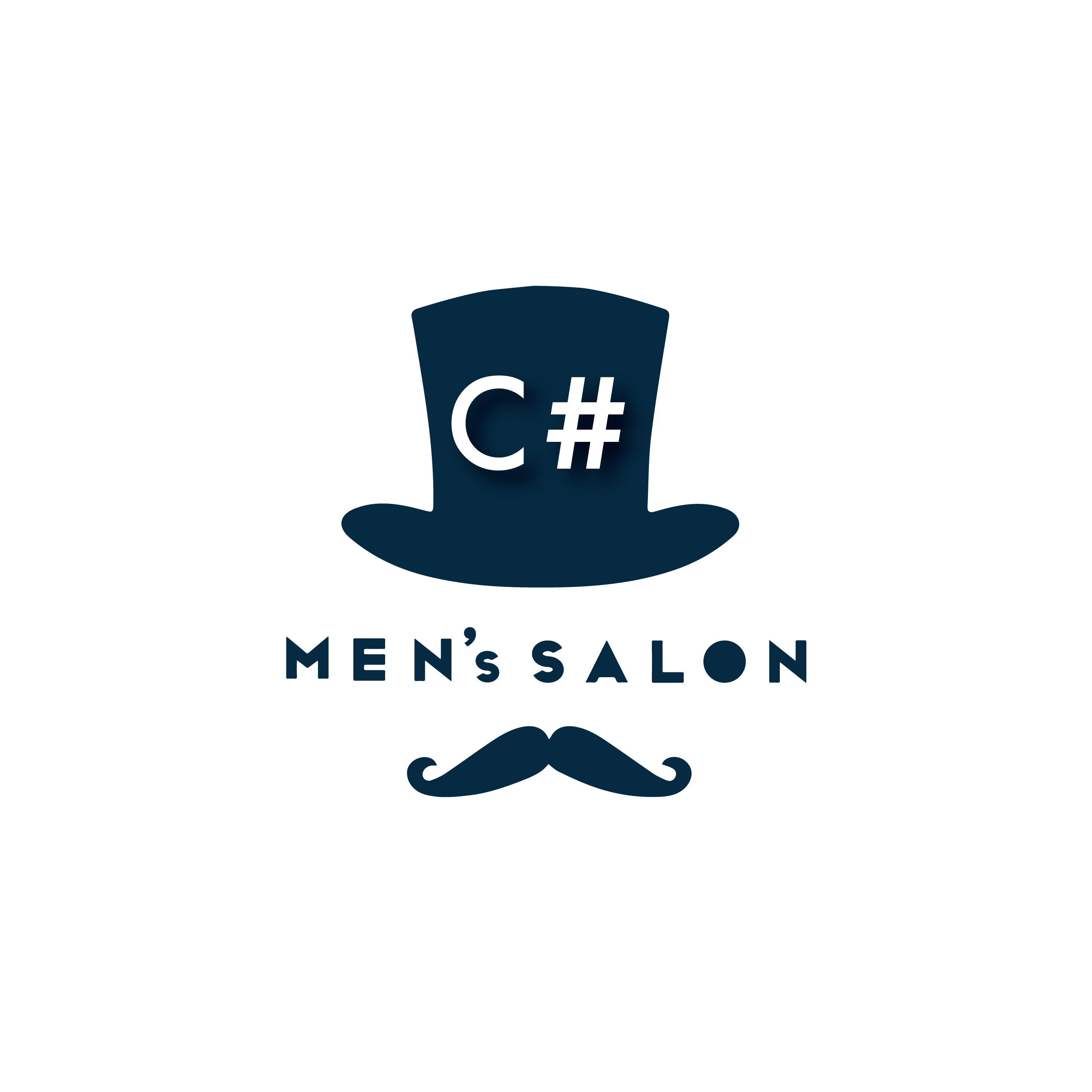 MEN'S SALON C#のロゴ