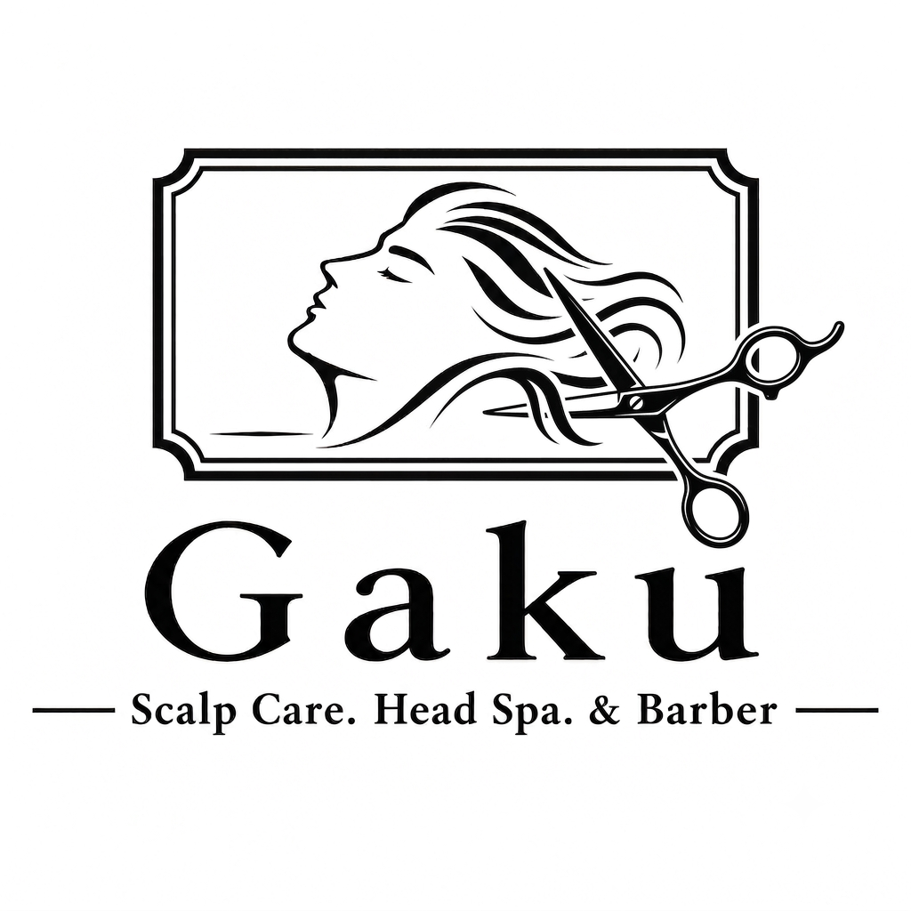 Gaku Scalp Care. Head Spa. & Barberのロゴ