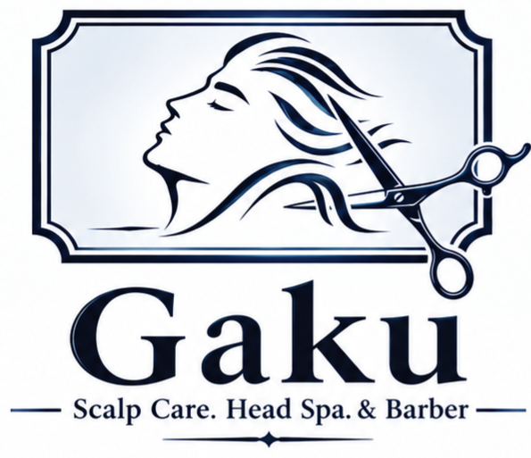 Gaku Scalp Care. Head Spa. & Barberのロゴ