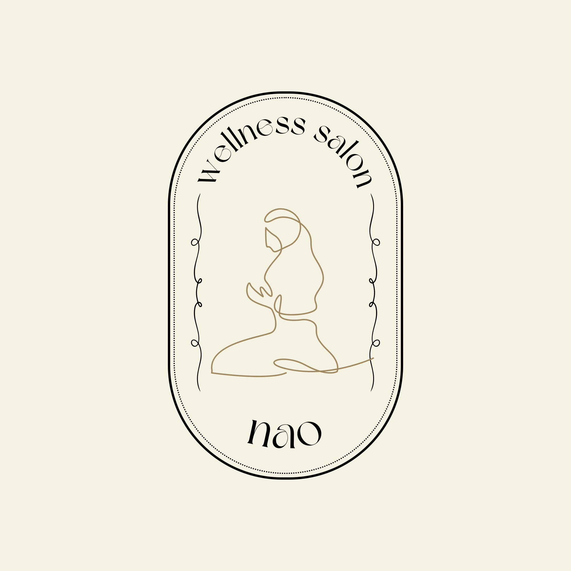 wellness salon NAOのロゴ