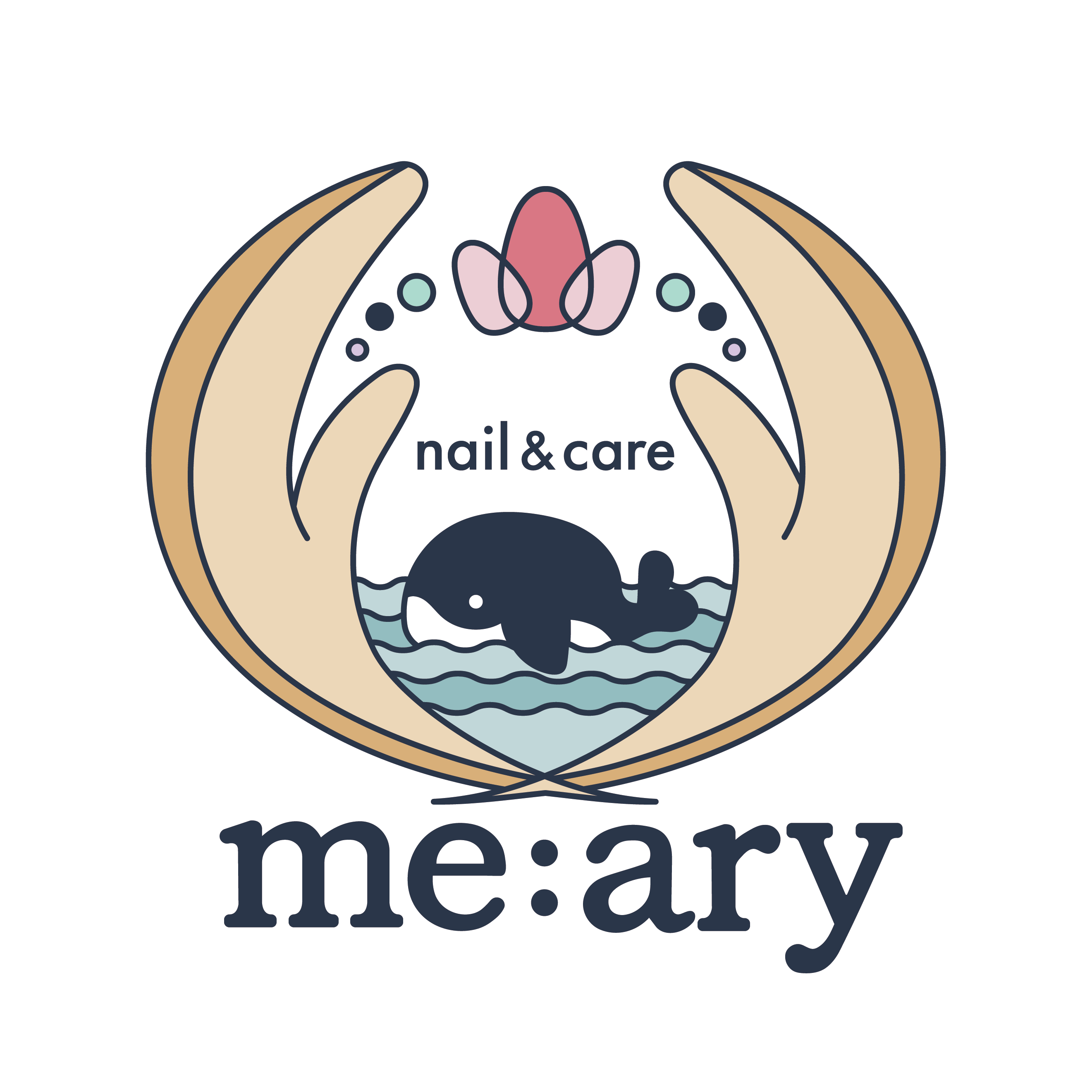 me:ary nail&careのロゴ