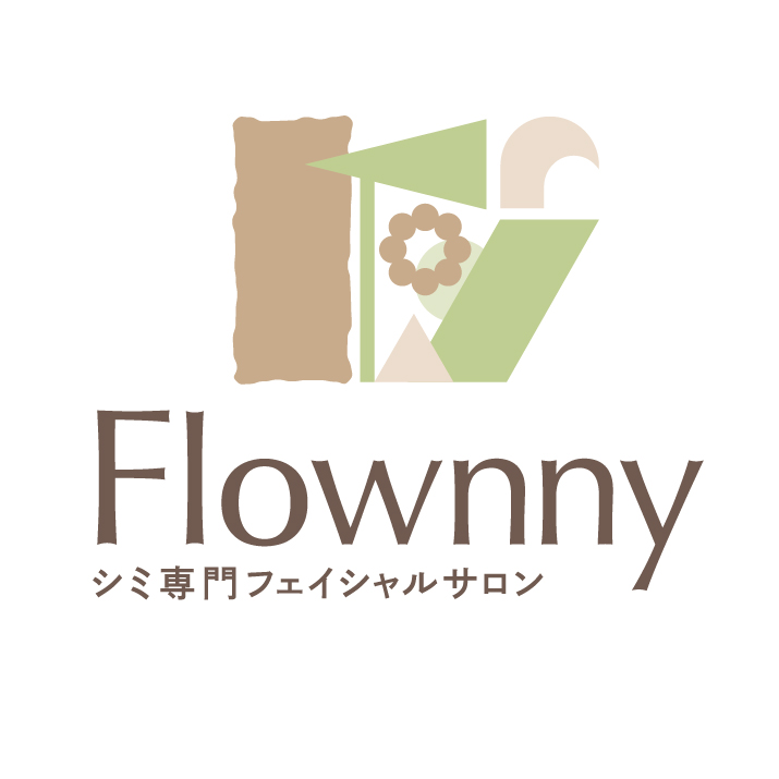 シミ専門エステ Flownnyのロゴ